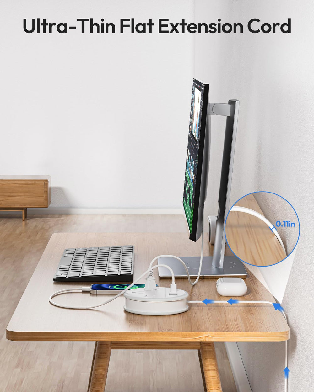 NTONPOWER travel power strip in white packaging for gifting