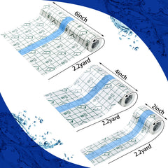 Nuanchu tattoo bandage waterproof 4in roll provides flexible coverage for larger tattoos.