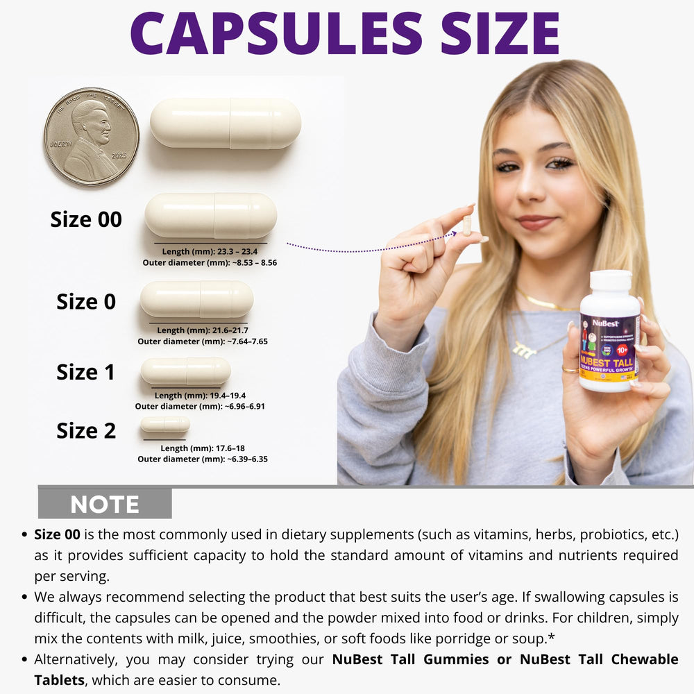 NuBest Tall 10+ daily-dose example shows routine-friendly use.