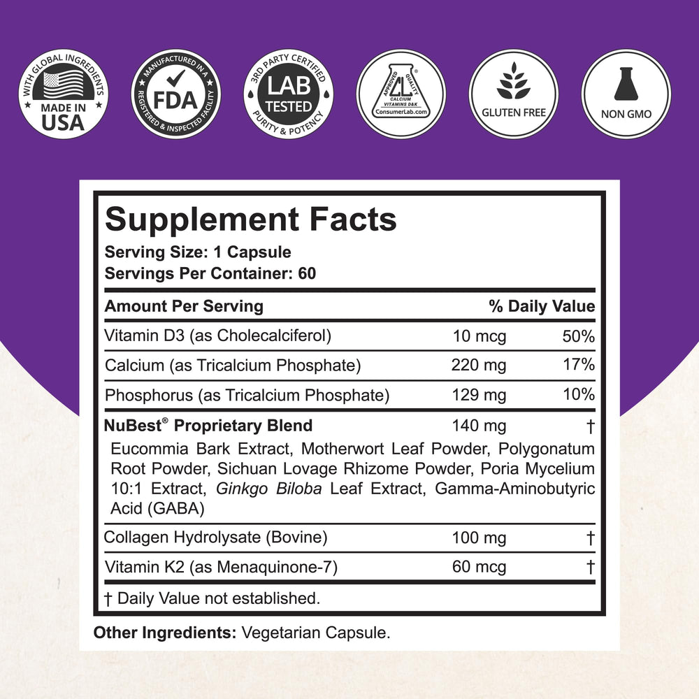 NuBest Tall 10+ serving scoop illustrating measured daily dose