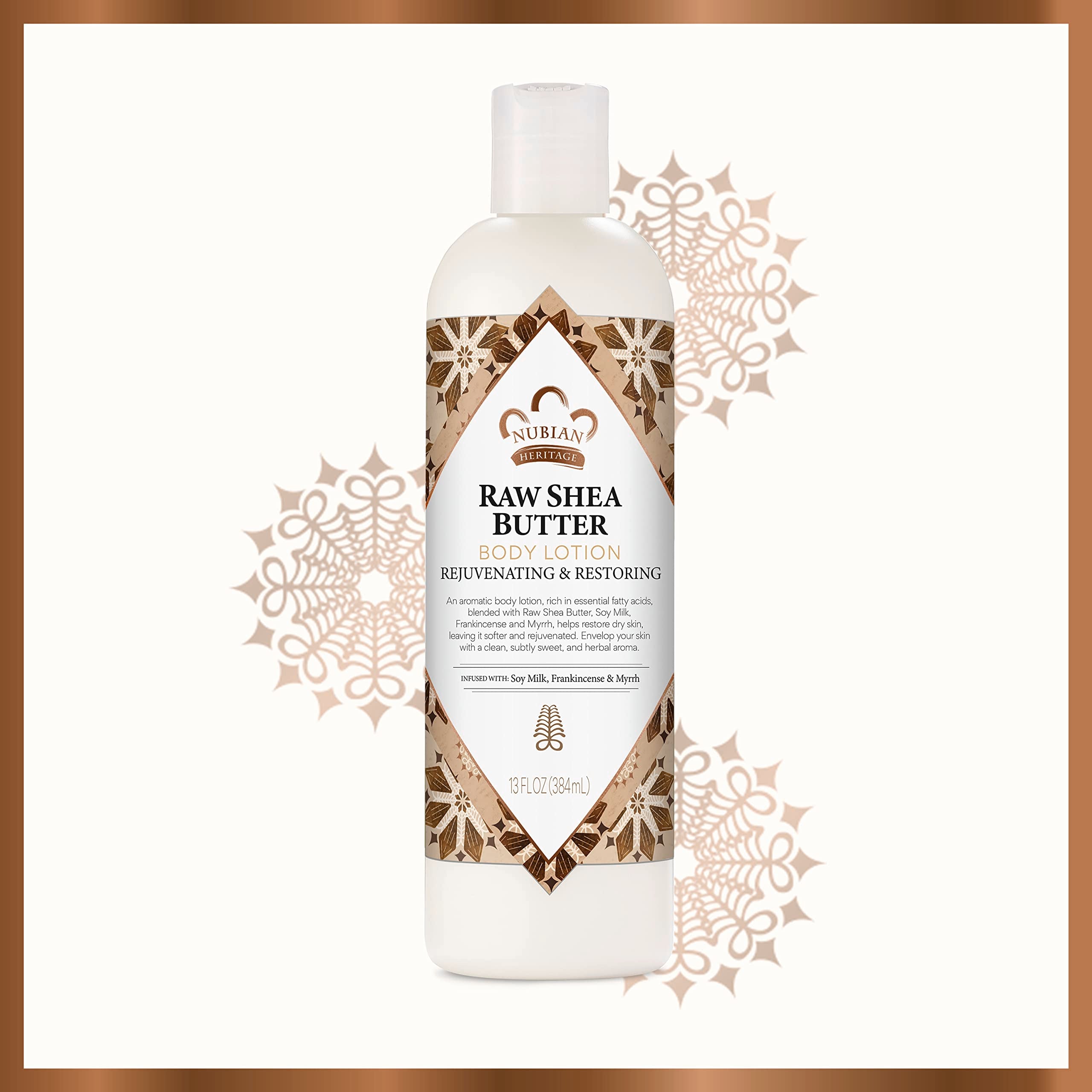 Nubian Heritage cruelty-free logo indicating ethical skincare