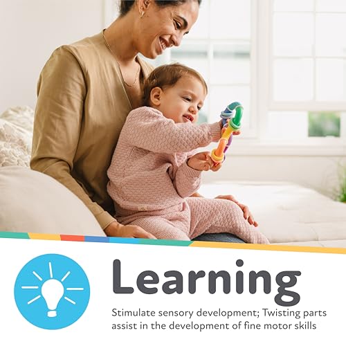 Nuby rattle sounds engage baby during play and exploration