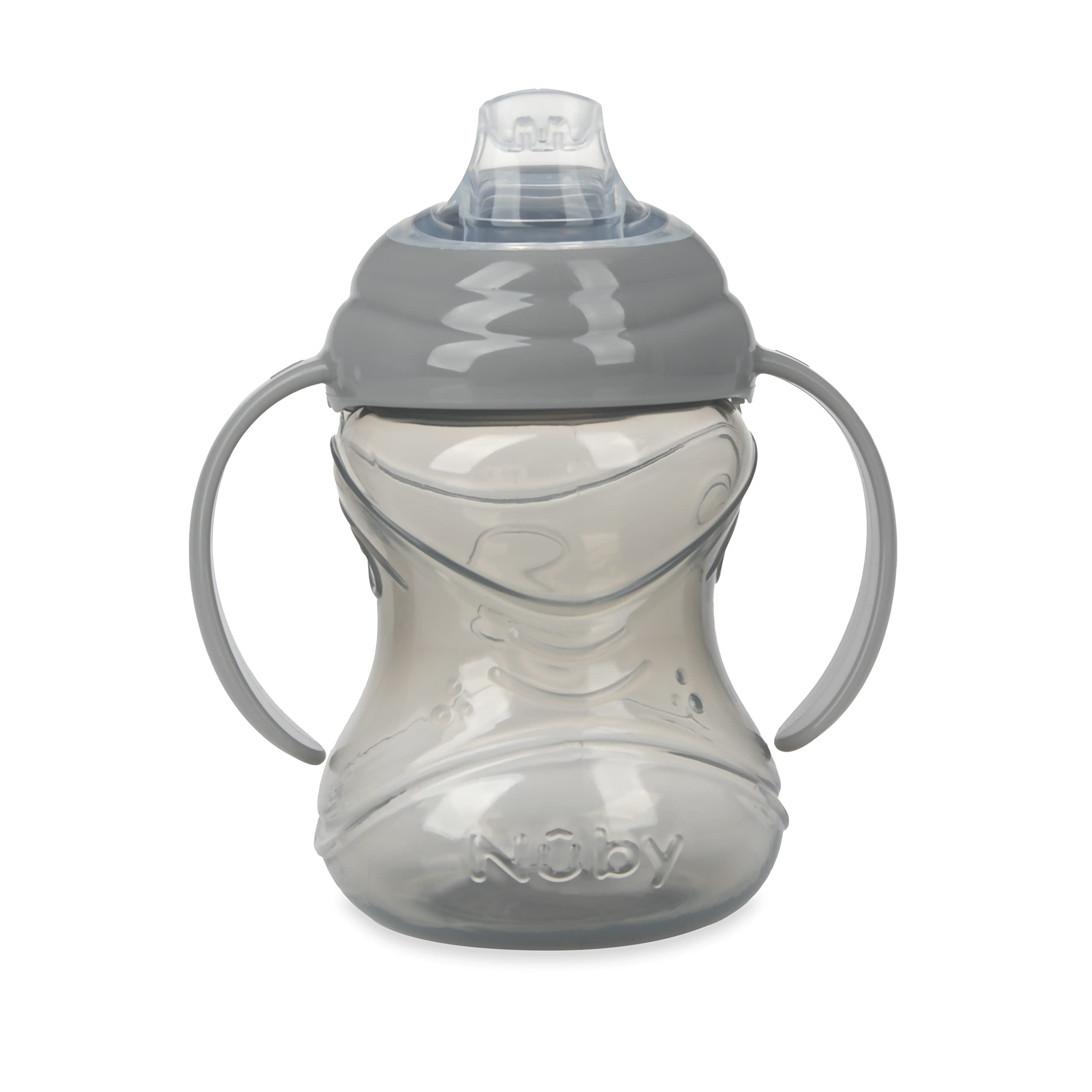 Nuby Clik-It lock lid securing the cup during travel