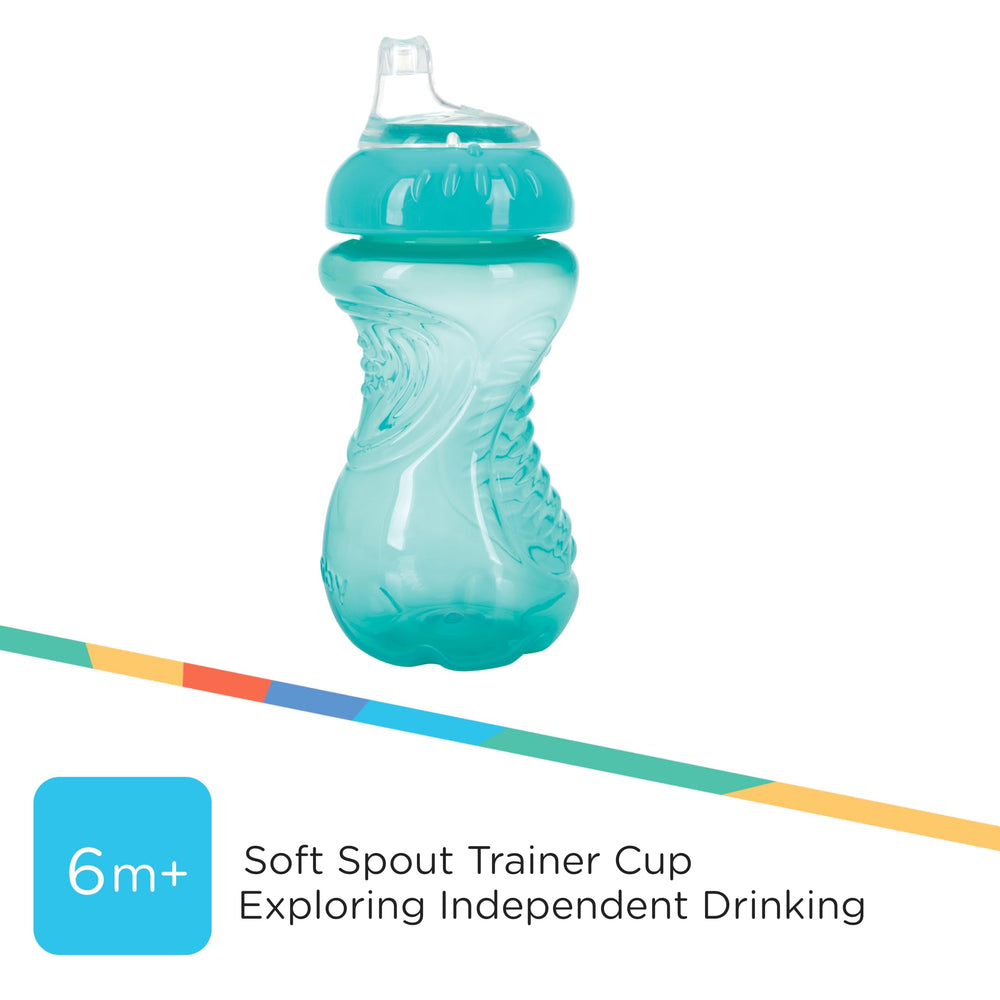 Nuby durable growth-ready sippy cup lasts through toddler years