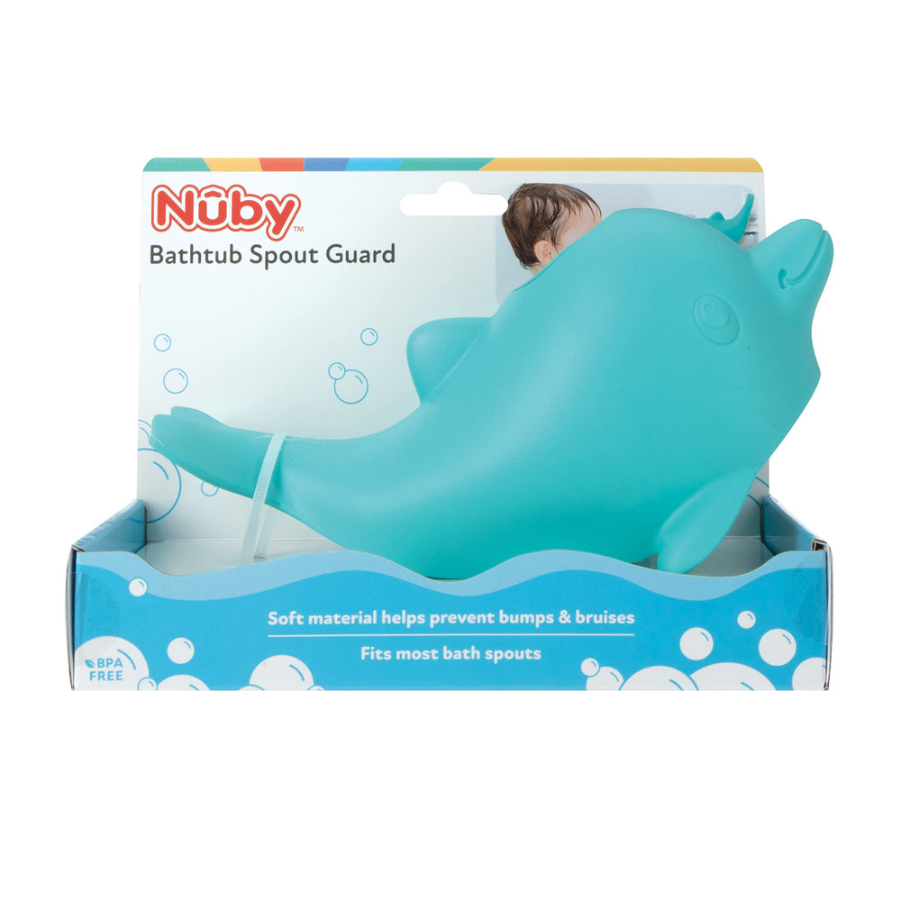 Nuby Easy clean spout guard simplifies post bath cleanup