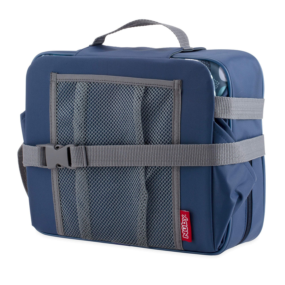 Nuby Easy Go Booster Seat is lightweight and compact for travel.