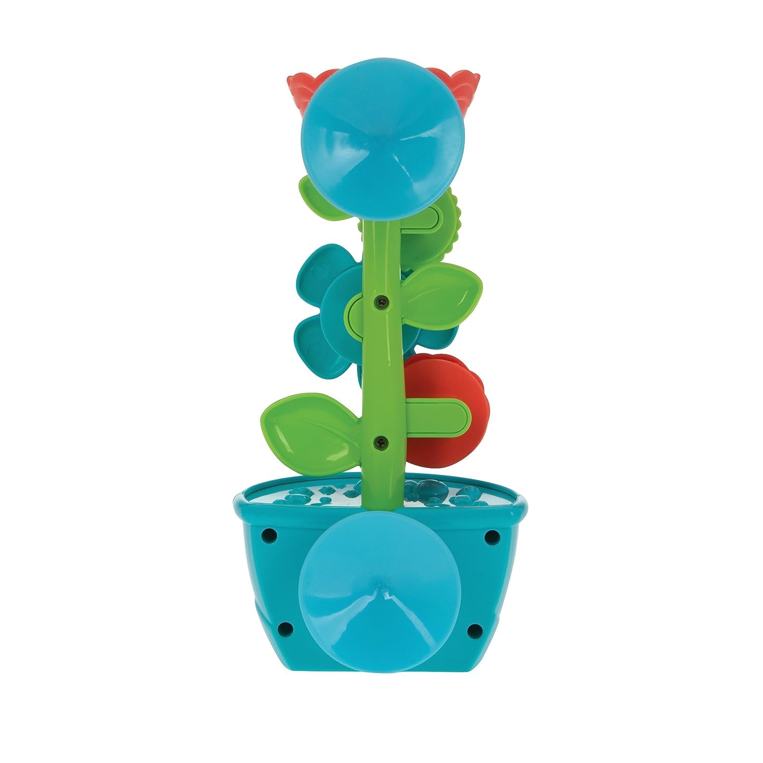 Nuby Flow N' Grow garden bath toy supports toddler play and learning