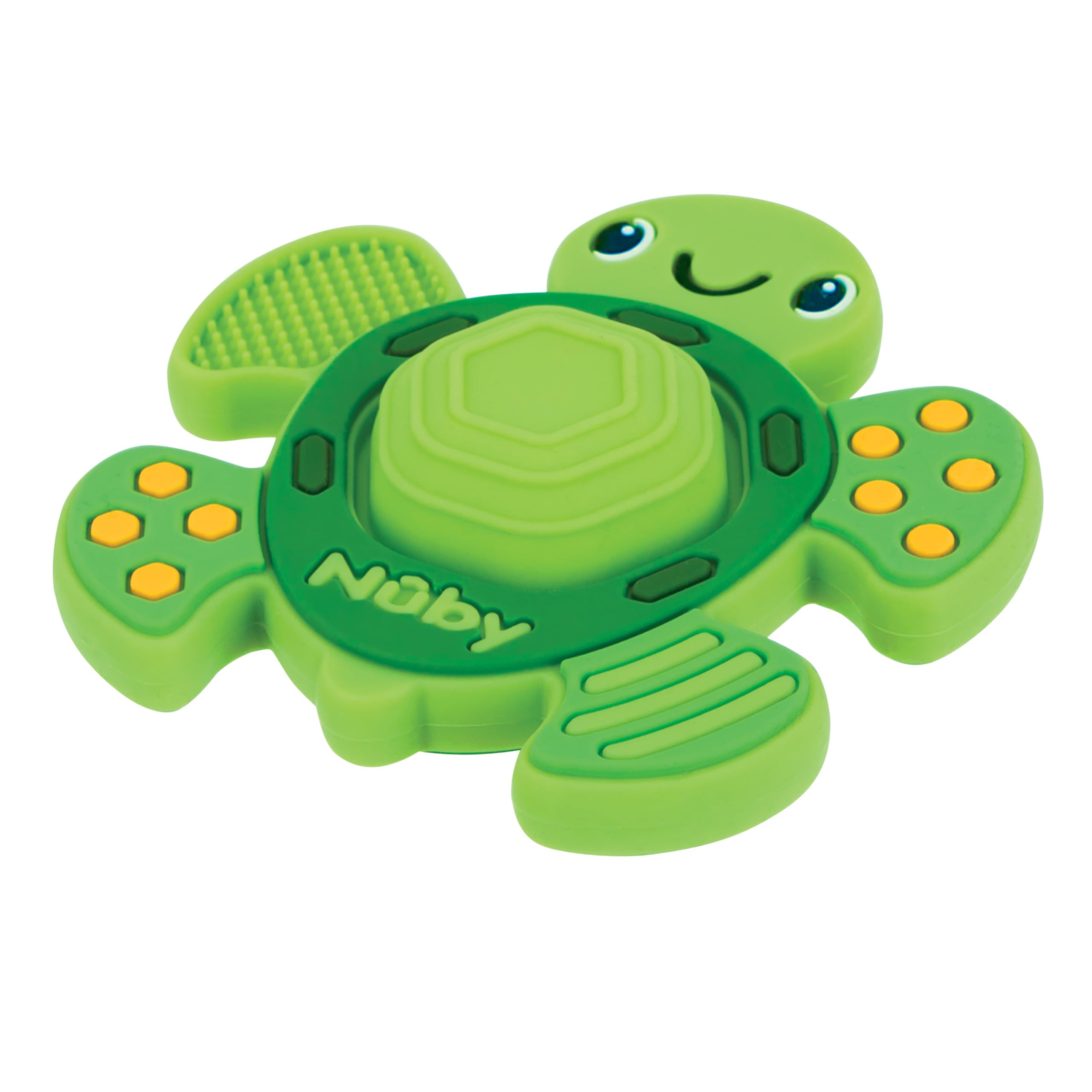 Nuby Teethe N' Pop Baby Teether made from safe silicone for soothing gums