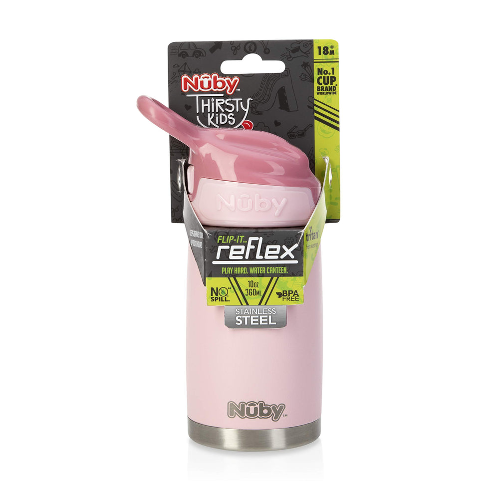 Nuby leak-resistant cup reduces drips