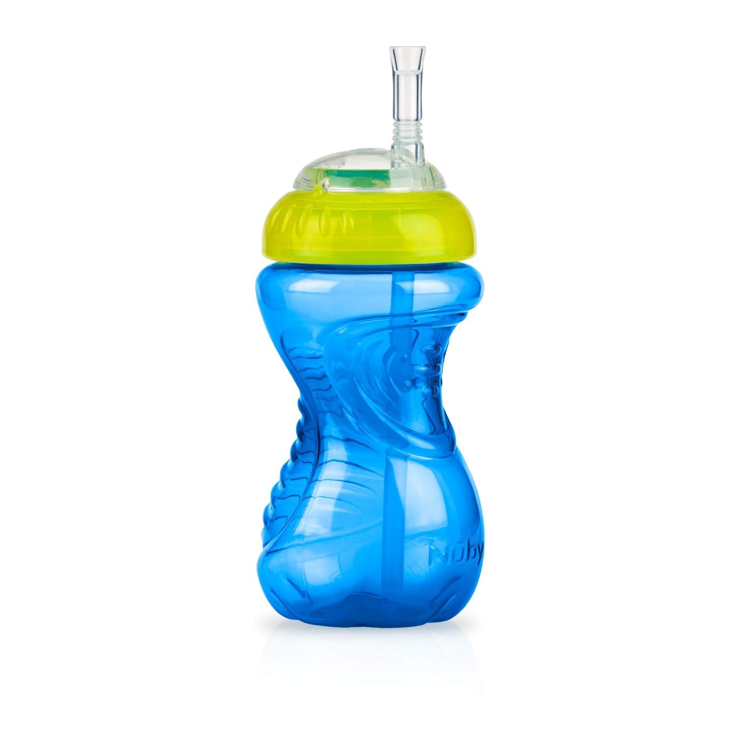 Nuby top-rack dishwasher safe design for easy cleaning.