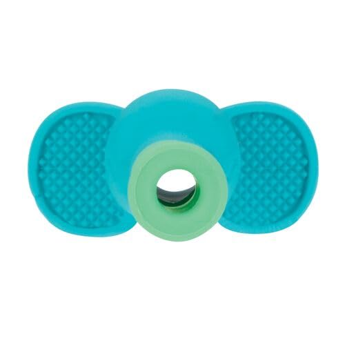 Nuby Tube Teether ideal for diaper bag and stroller