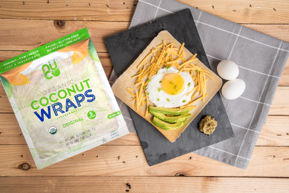 NUCO DUO keto-friendly vegan wrap supports low-carb meal ideas