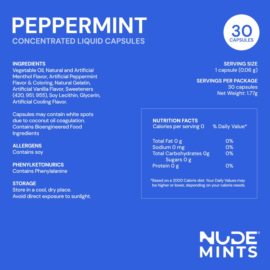 NUDE MINTS side pack design emphasizes style and practicality.