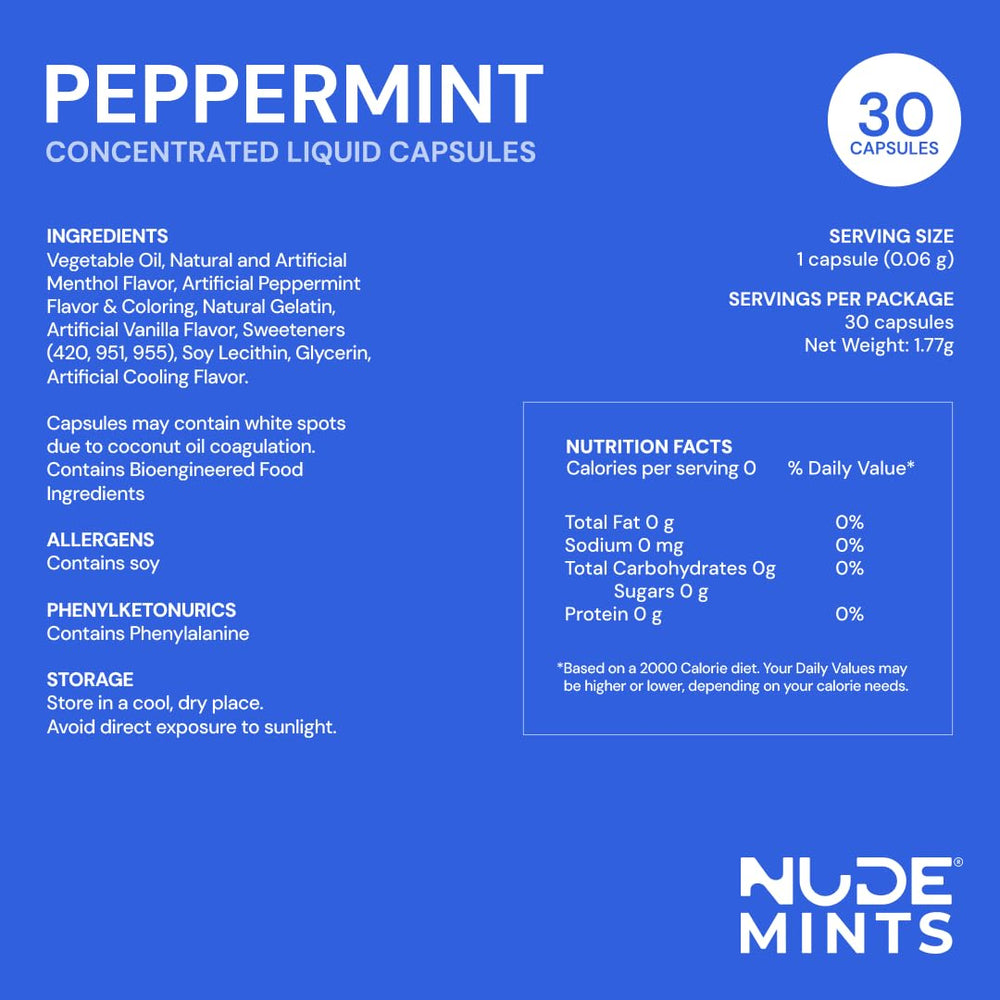 NUDE MINTS side pack design emphasizes style and practicality.