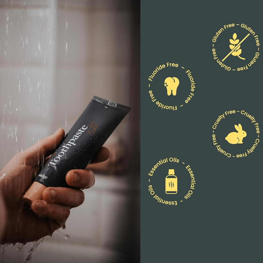 Nudge soft foam and easy rinse during a routine brushing