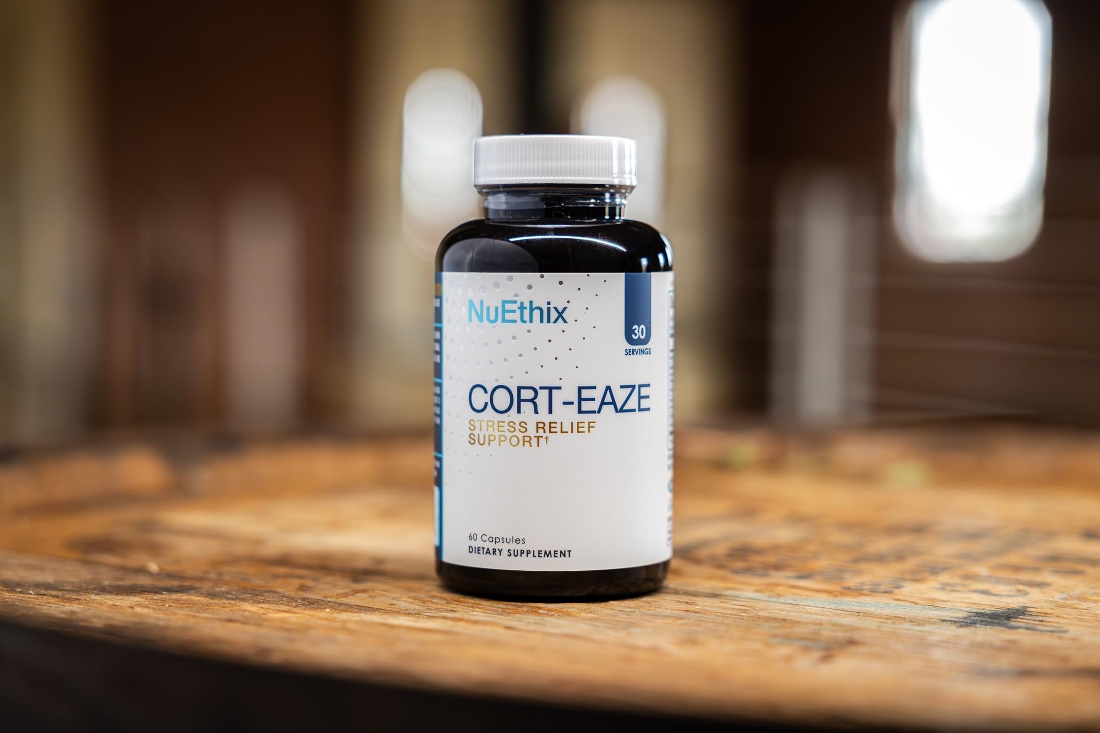 Gluten-free, vegetarian capsules highlighted on label