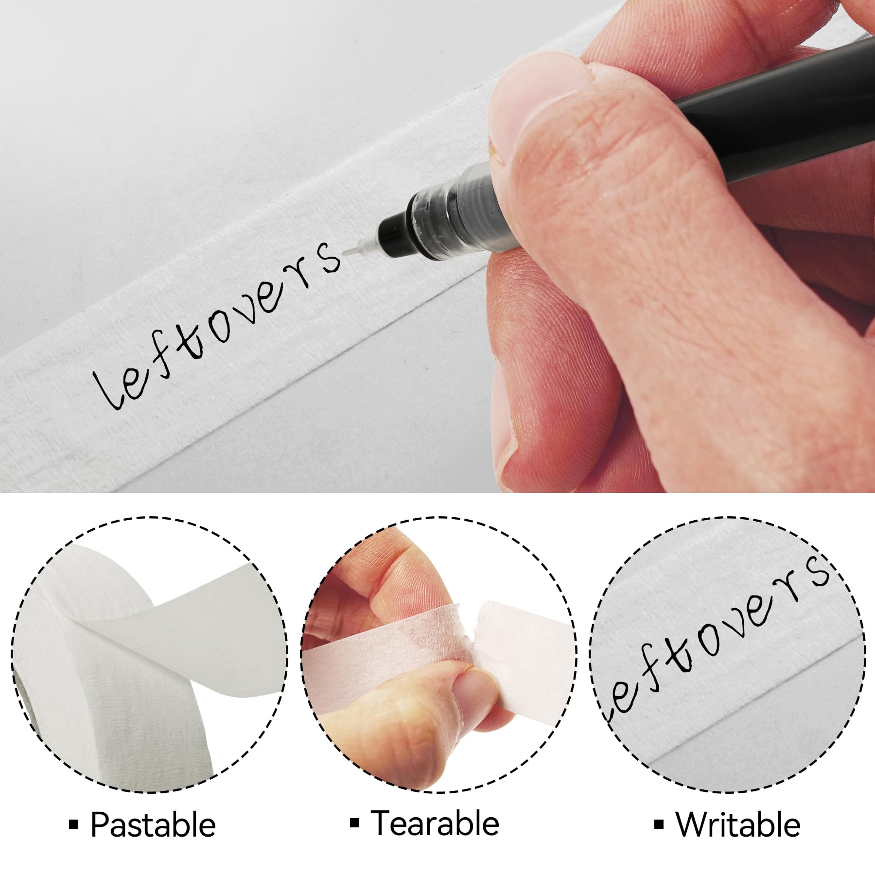 Nufiwra freezer tape performs in cold temperatures.