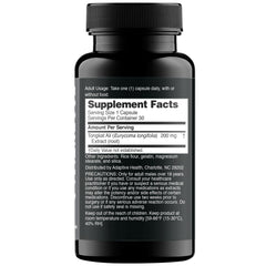 Close-up of Nugenix Essentials Tongkat Ali capsules emphasizing premium extract