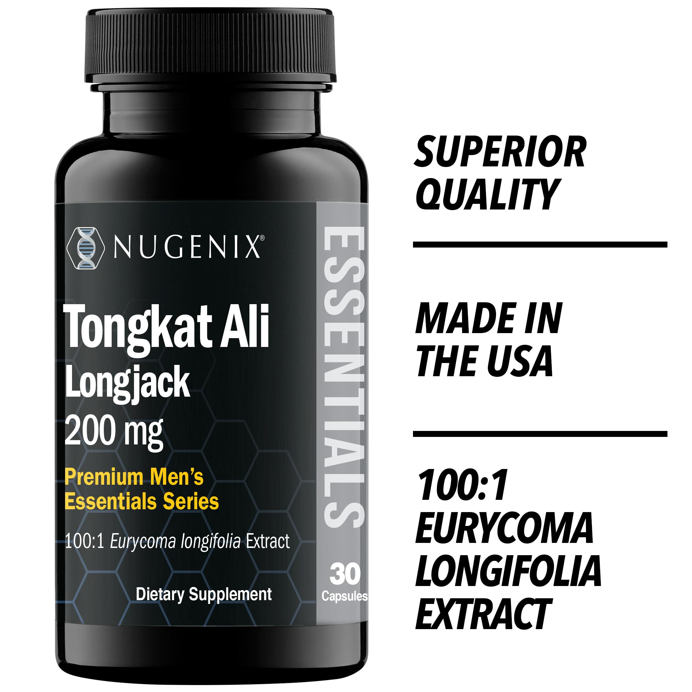Stack-ready Nugenix products for stacking with Tongkat Ali in use