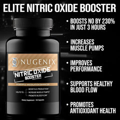 Nugenix ingredients feature L-Citrulline for nitric oxide production support