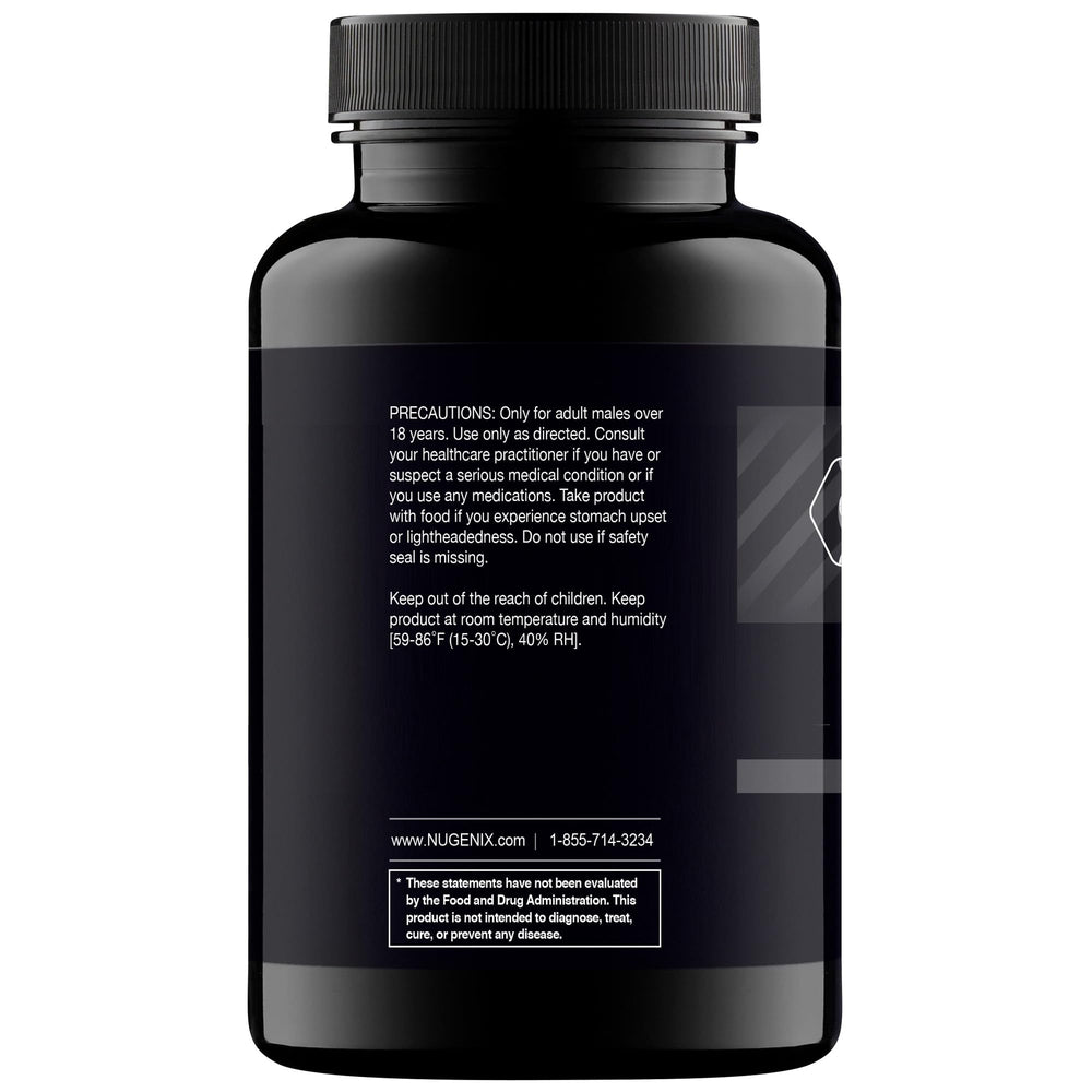 Nugenix T Booster label details display ingredients and daily usage guidance