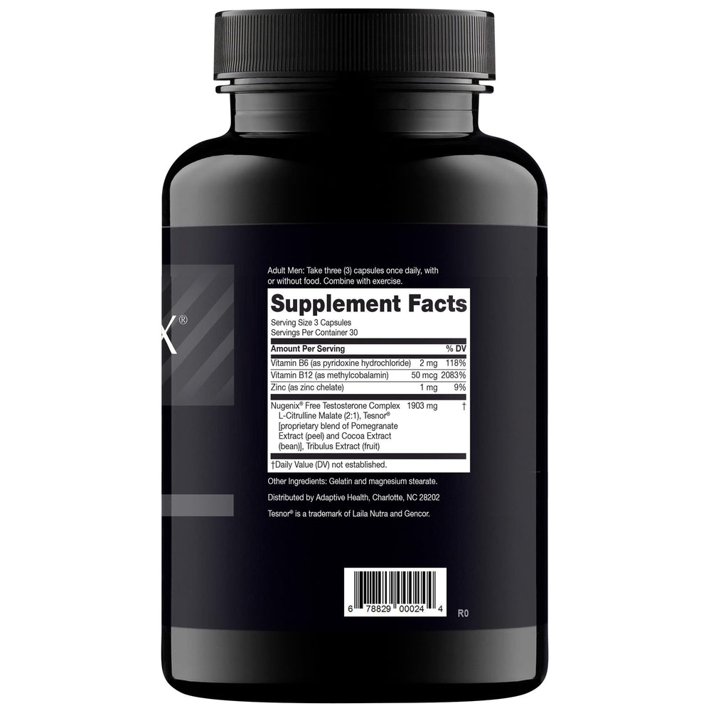 Nugenix T Booster US-made seal highlights GMP-grade manufacturing reliability