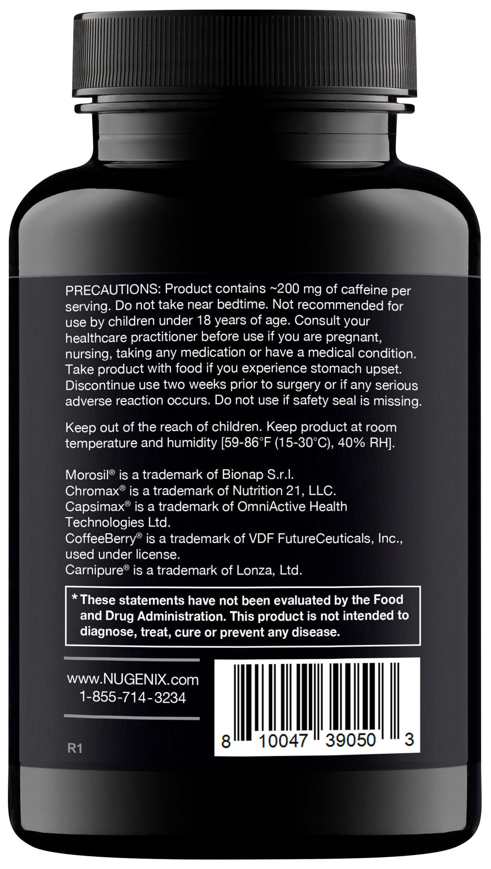 Nugenix Thermo capsules in hand illustrate easy, one-a-day use