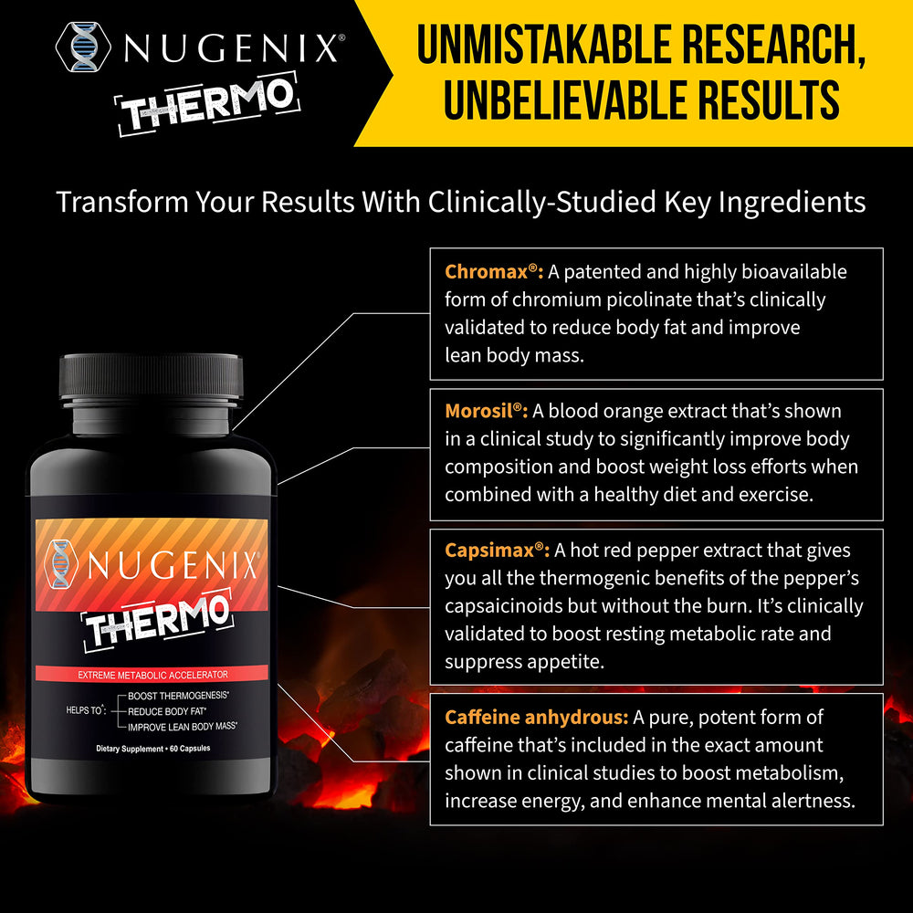 Nugenix Thermo in a morning routine setup suggests energy for workouts