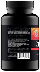 Nugenix Thermo-X bottle label close-up highlighting key ingredients.