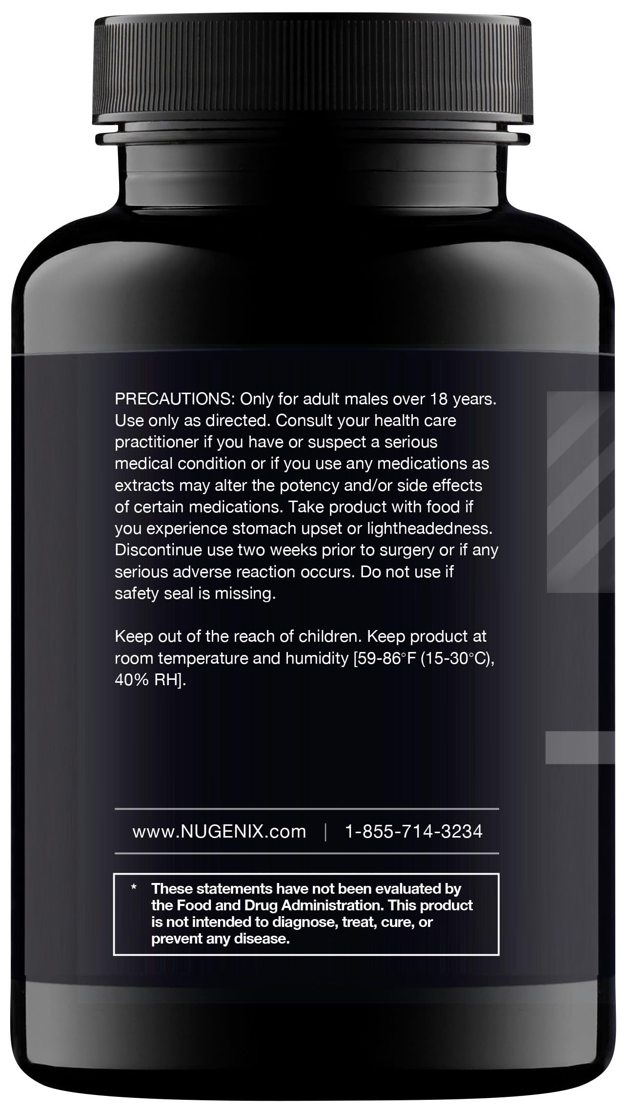 Nugenix Total-T capsules inside bottle ready for daily use