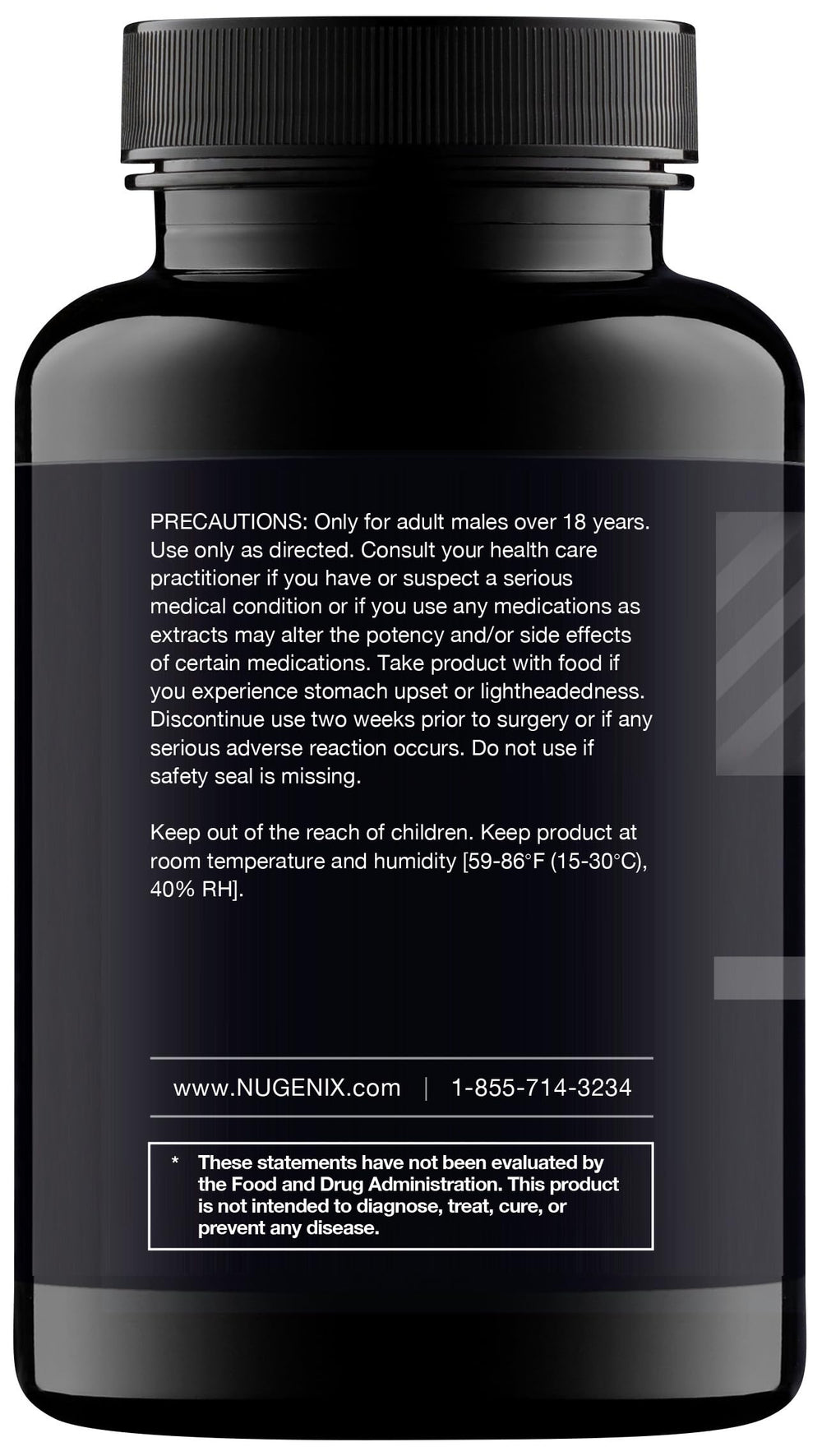 Nugenix Total-T capsules inside bottle ready for daily use