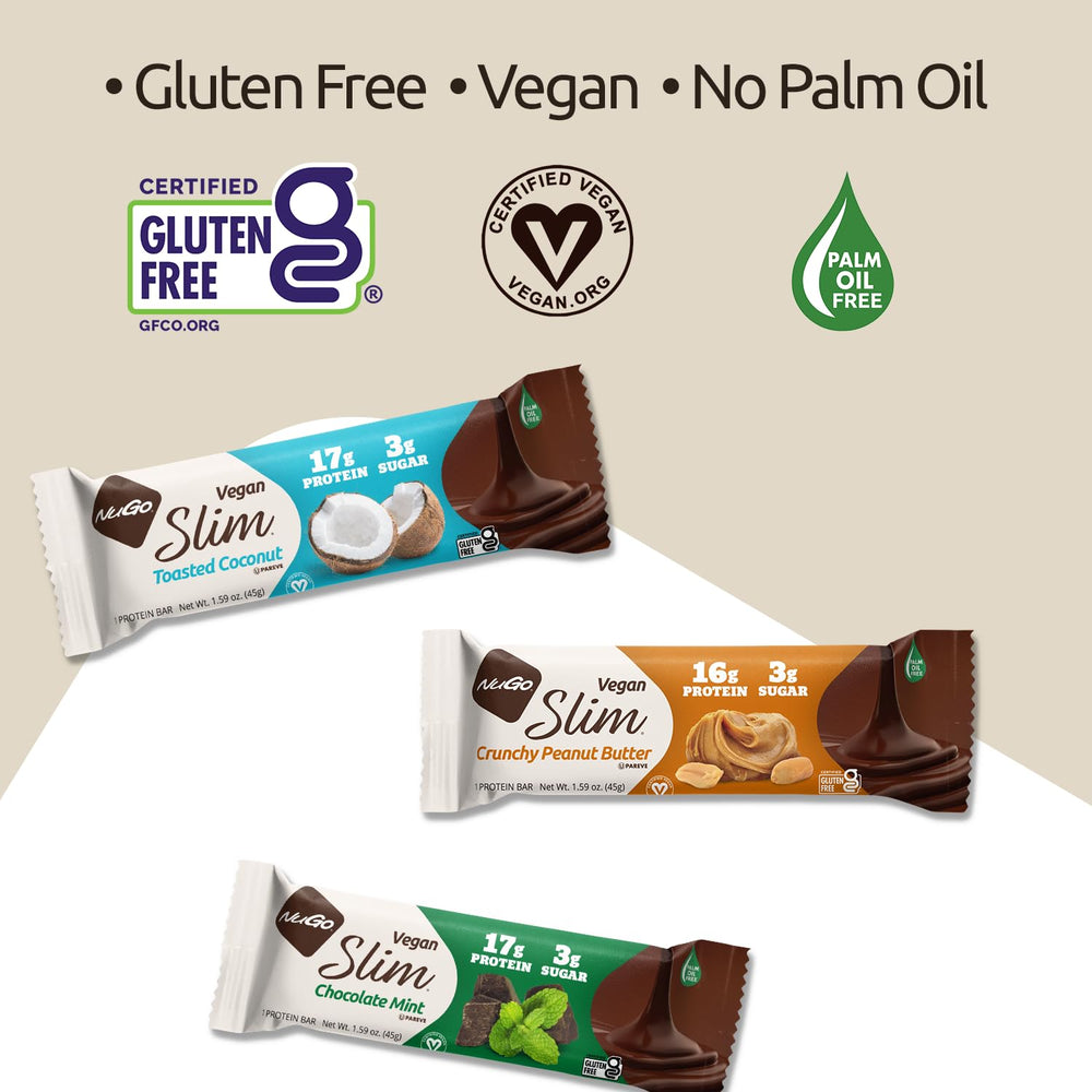 NuGo Slim keto-friendly badge on packaging.