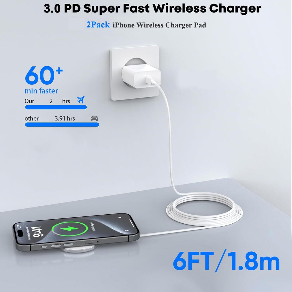 Nuinno compact magnetic charging pad ready for travel and on-the-go power.