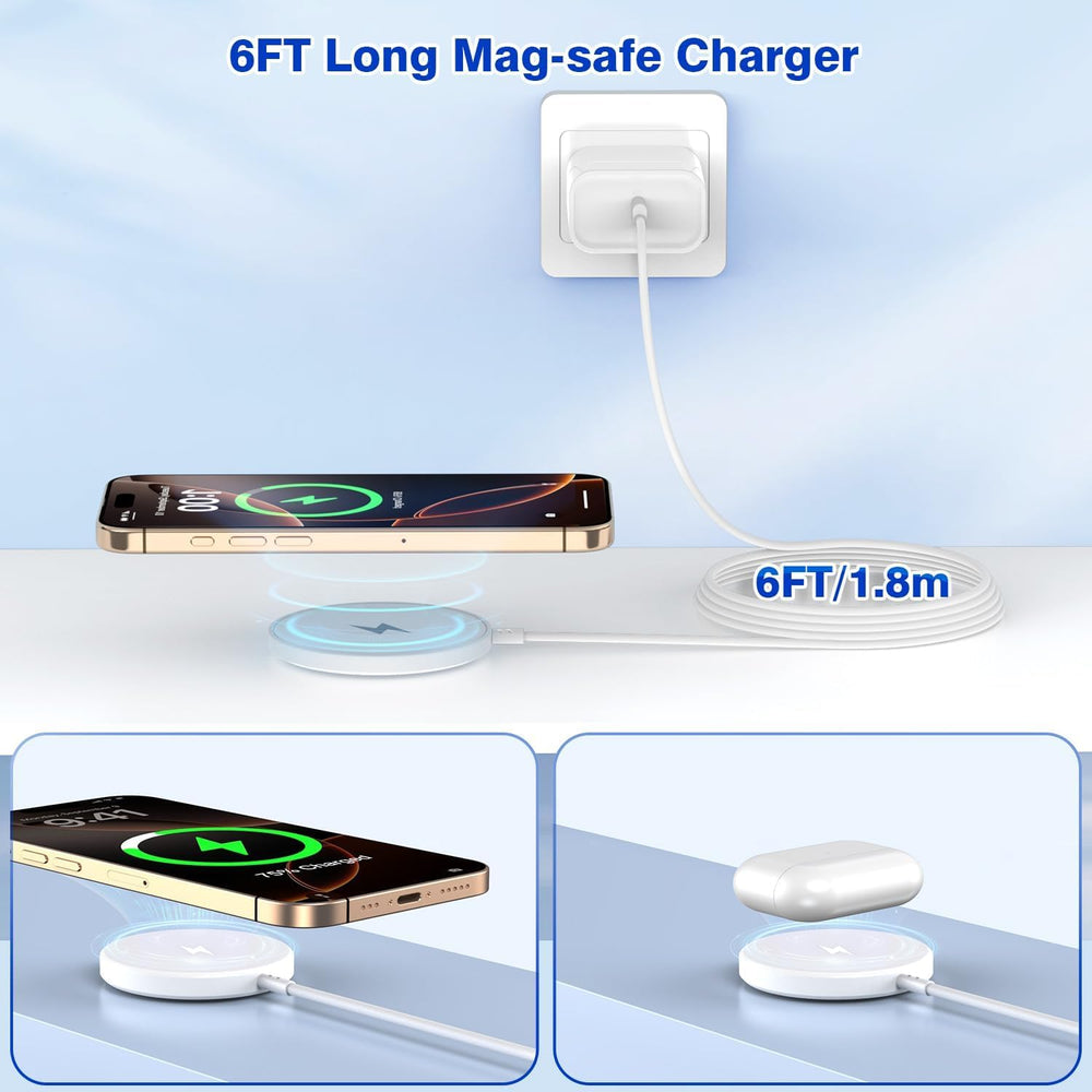 Nuinno PD fast USB-C charger included enables quick setup.