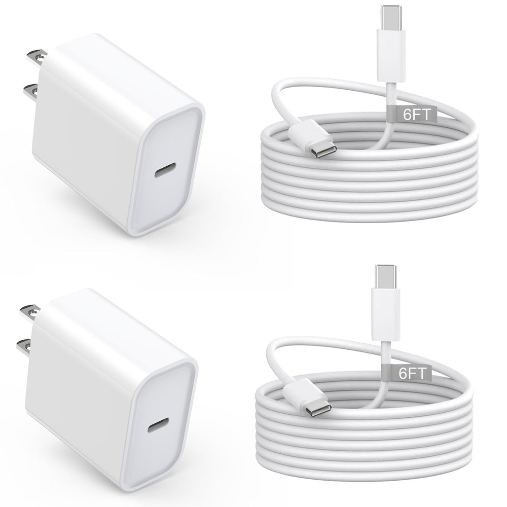 Nuinno USB-C 20W fast charger plug powering iPhone and iPad quickly with PD tech