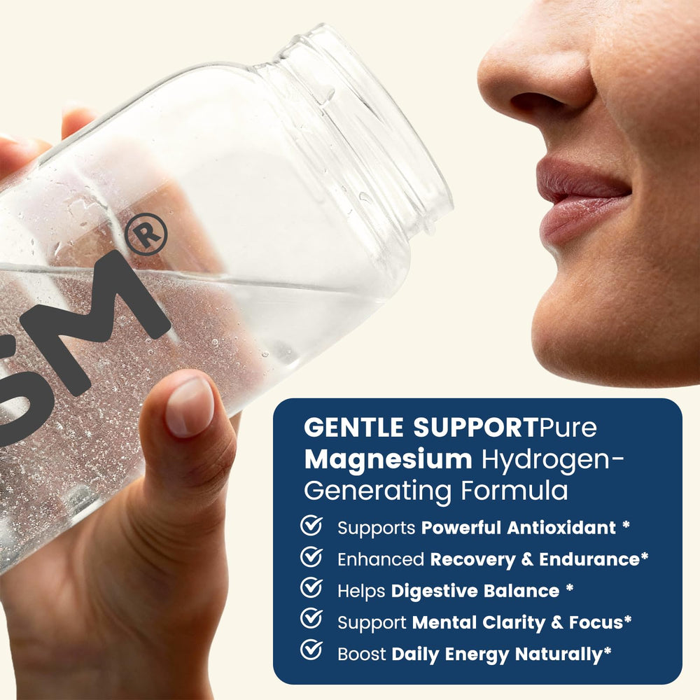NUISM magnesium-hydrogen formula illustration for daily hydration