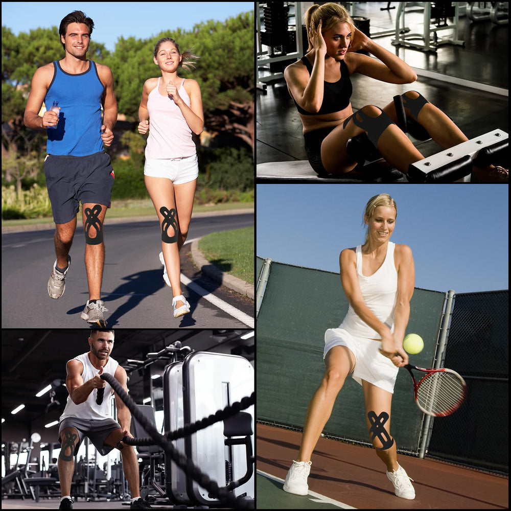NUITPY breathable cotton adhesive for comfort during workouts