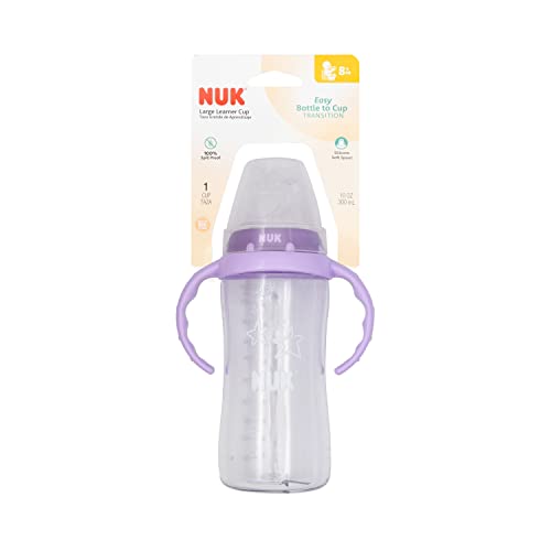 NUK Large Learner Cup clear design for monitoring liquid level