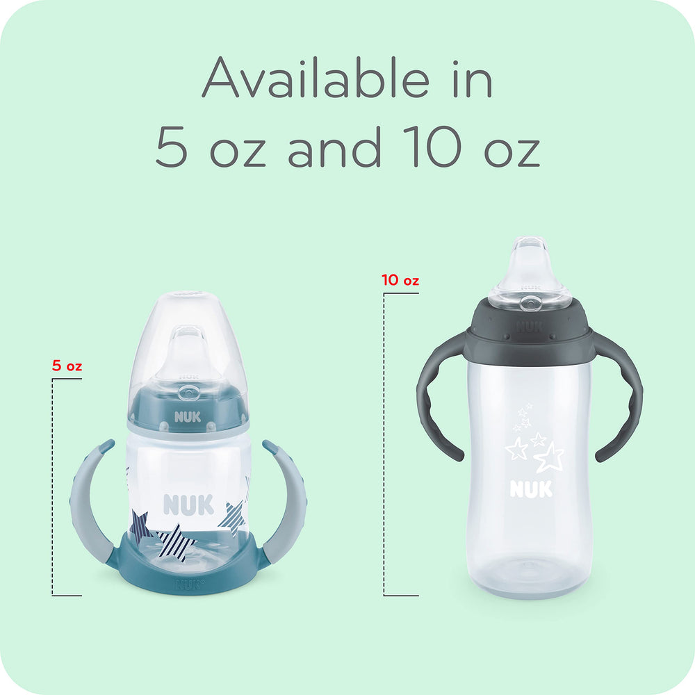 NUK BPA-free cup offers worry-free daily use.