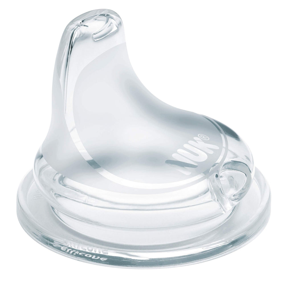 NUK Learner Cup five-ounce two-pack designed for ages six months and up.