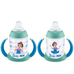 NUK Learner Cup soft spout for gentle sipping and teething comfort