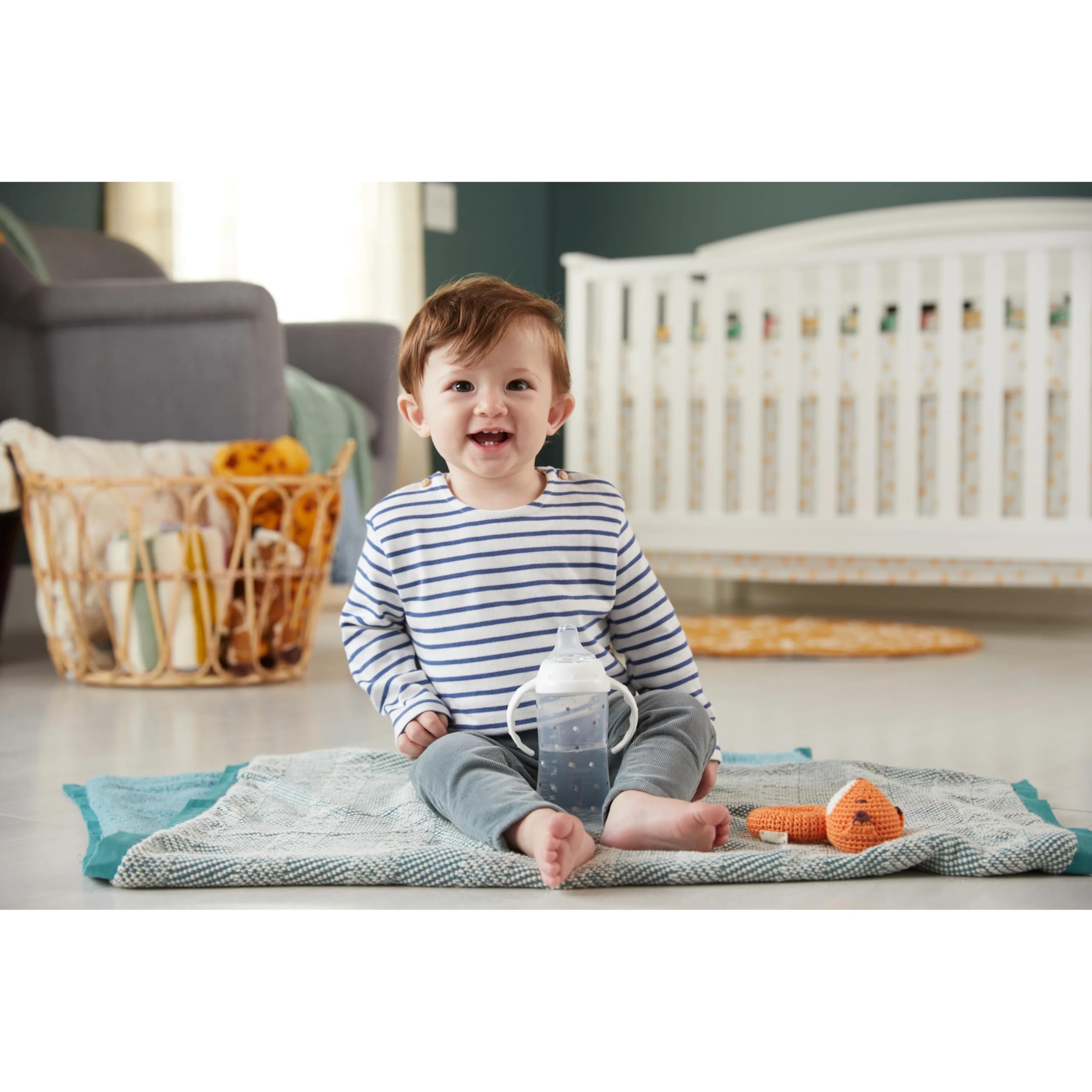 NUK Learner Cup travel-friendly design for mess-free outings.