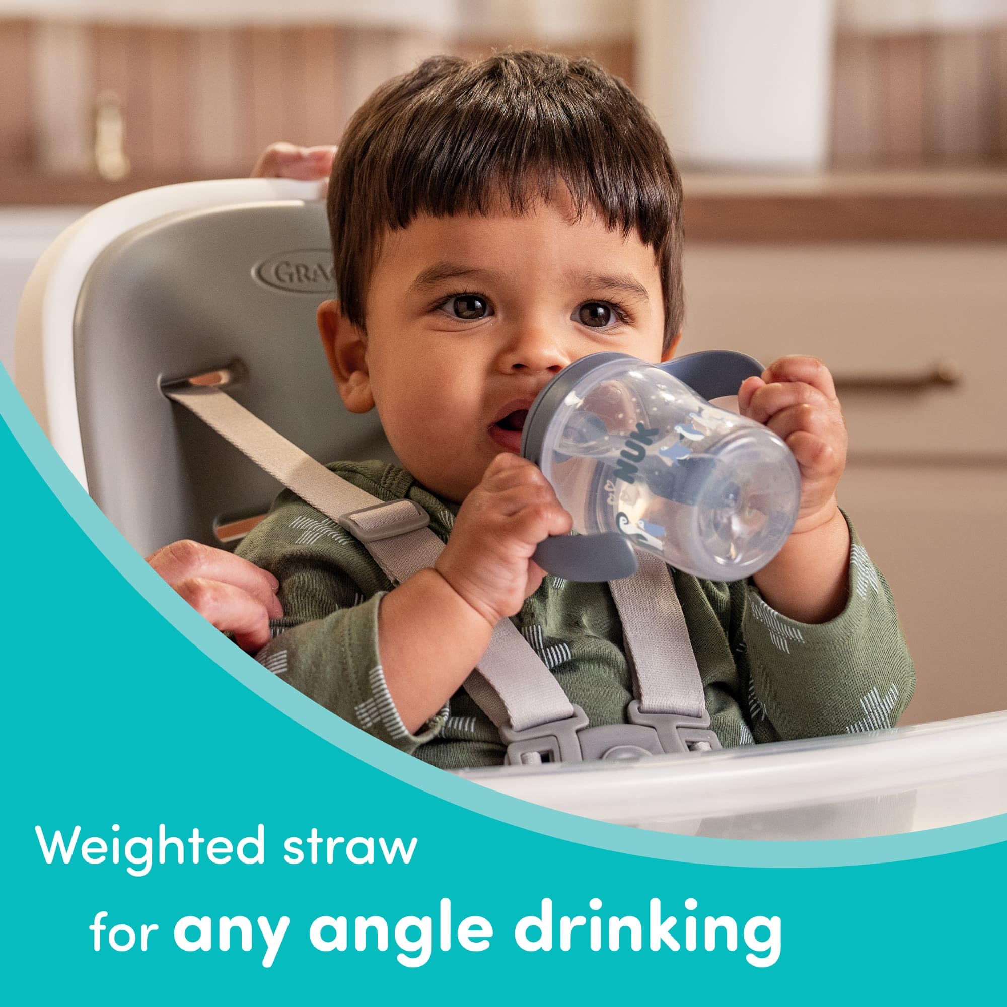 NUK Perfect Match 2-pack for convenient sharing and rotation.