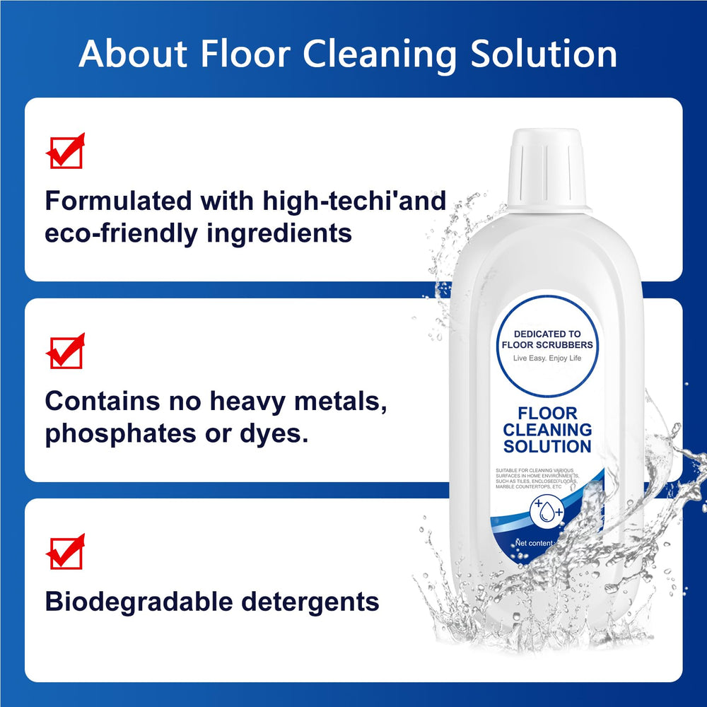 Nukisa floor cleaning solution odor-control action freshens spaces after use.