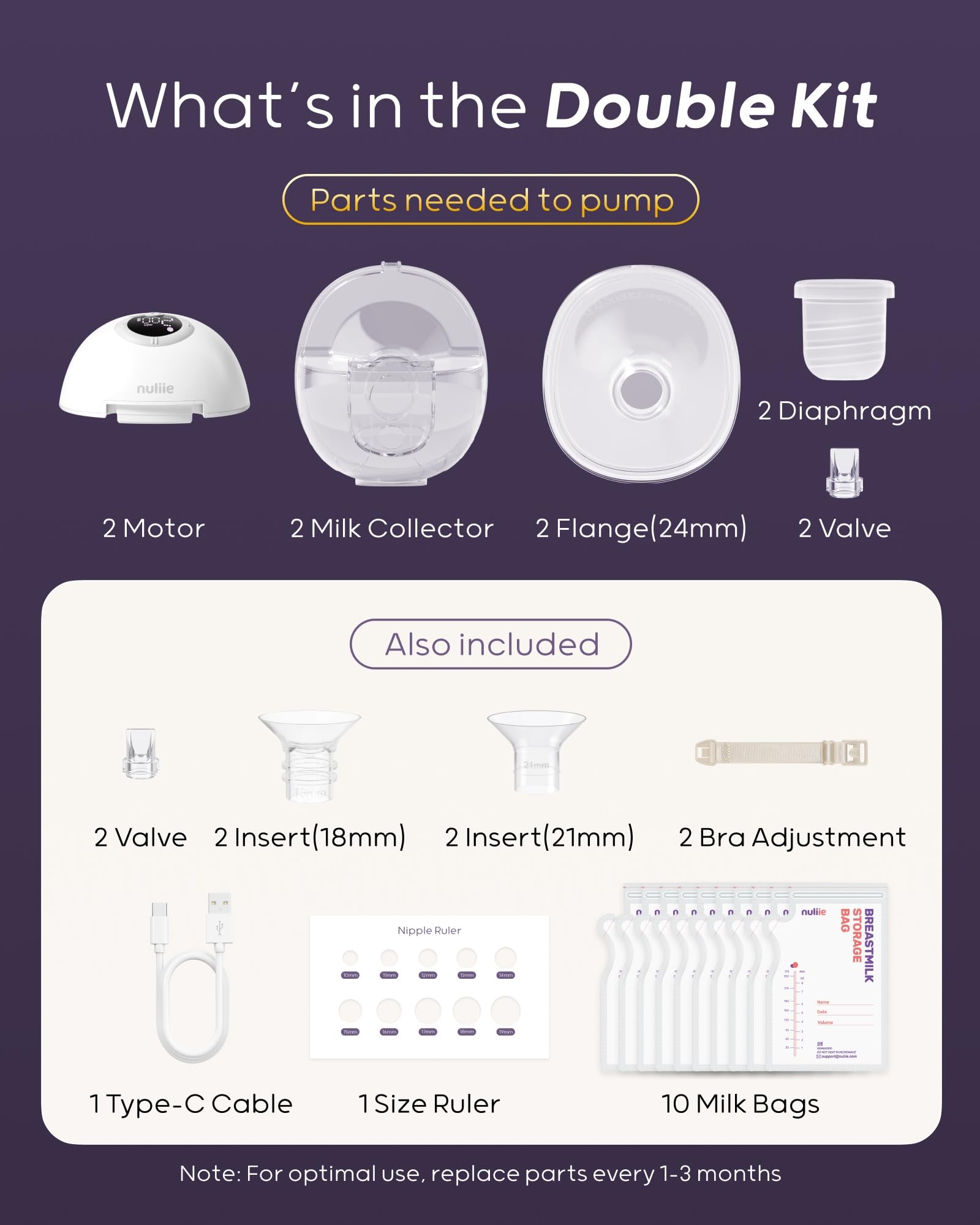 Nuliie S32 nine suction levels with four modes for tailored expression.