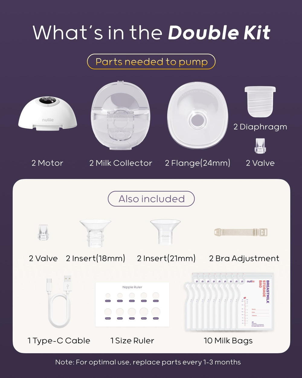 Nuliie S32 nine suction levels with four modes for tailored expression.