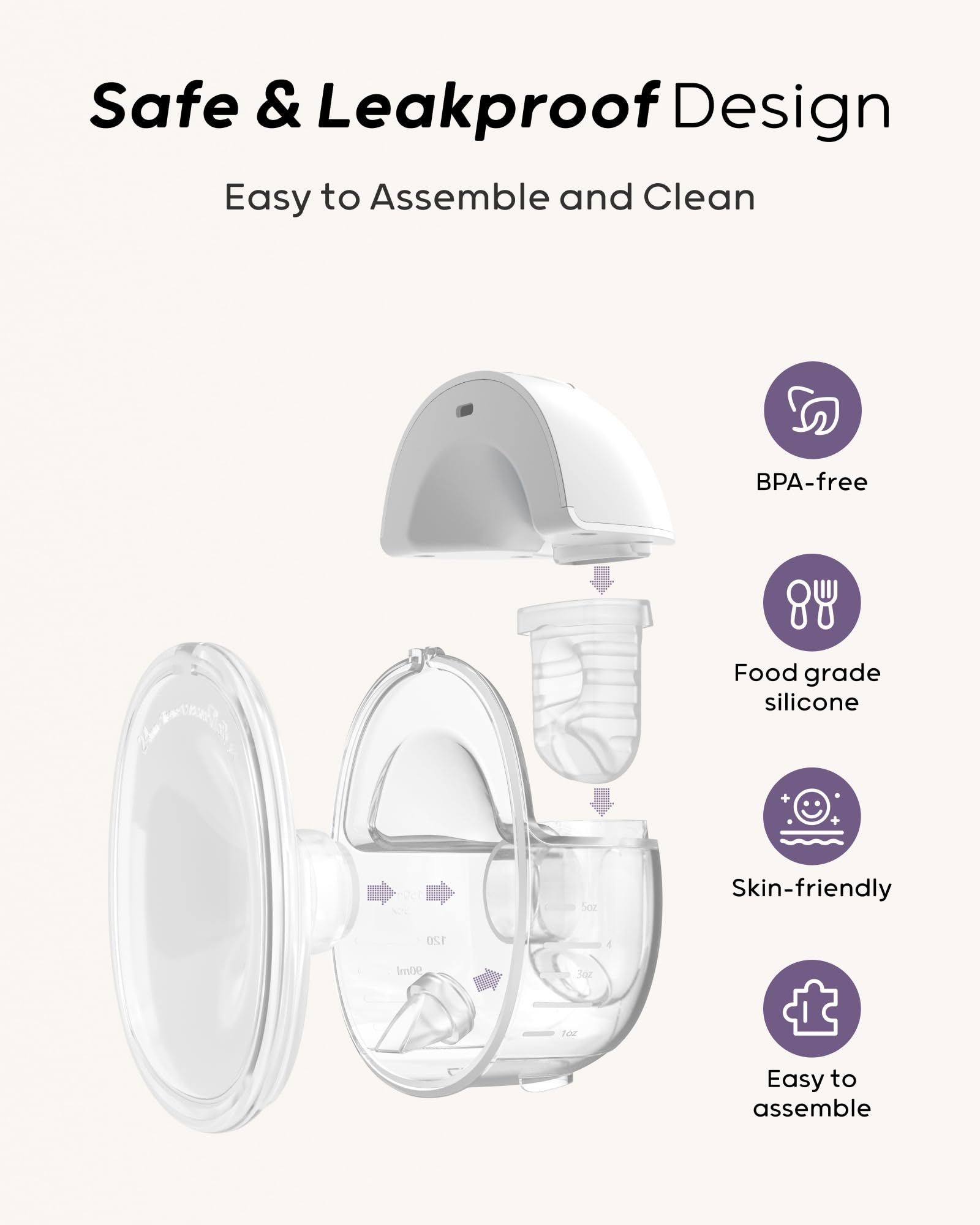 Nuliie S32 adjustable suction modes for personalized comfort.