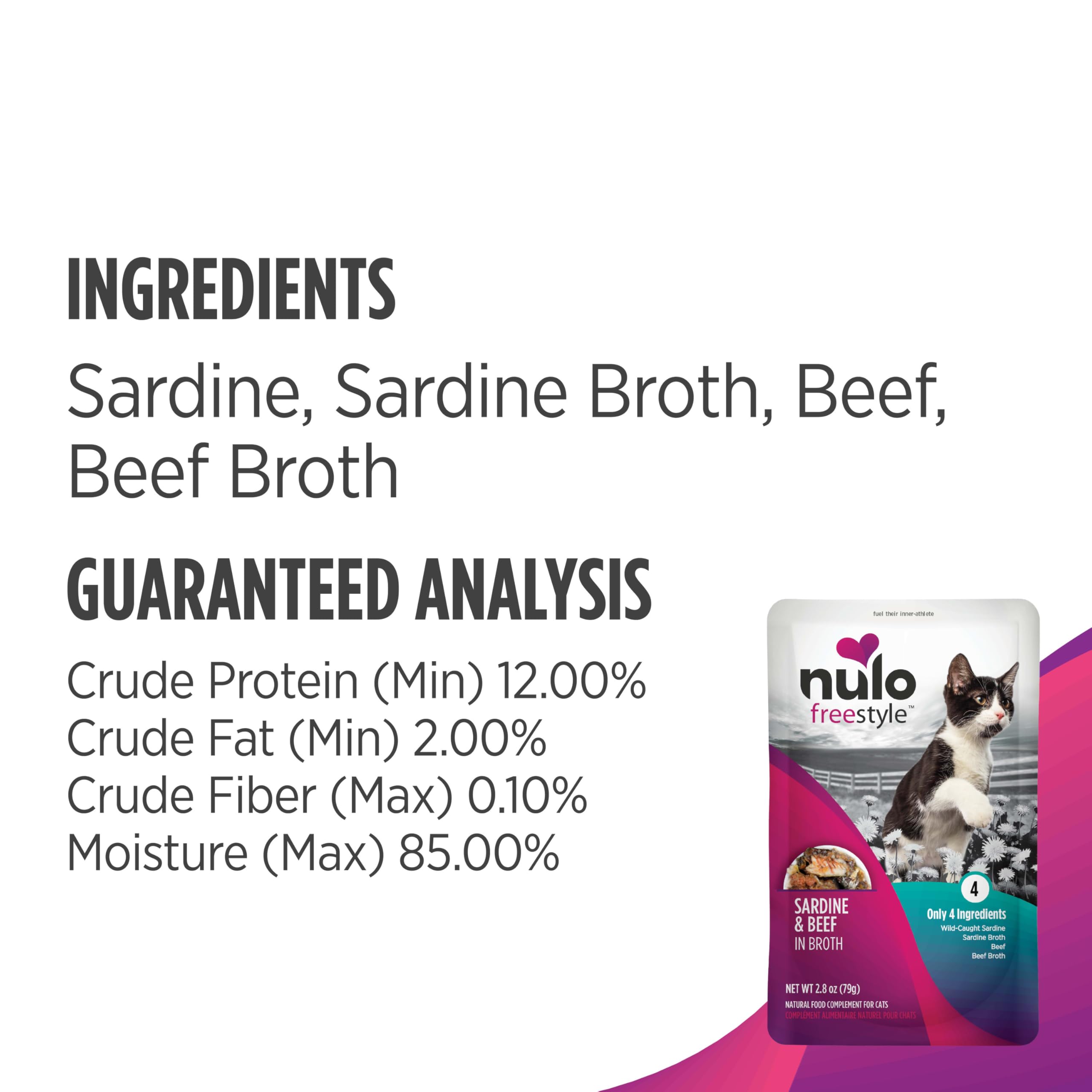 Nulo Freestyle – ingrédients simples, texture unique effilochée.