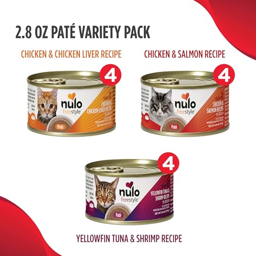Nulo Freestyle pate energy-boost option for active cats