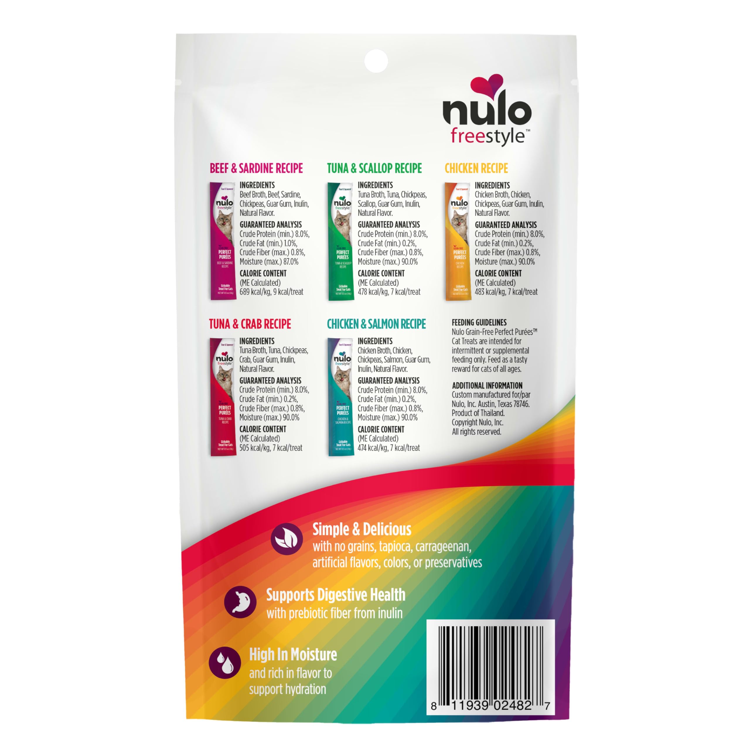 Nulo Purées pouch designed for picky eaters with appealing texture